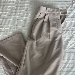 Abercrombie & Fitch Light Gray Trousers